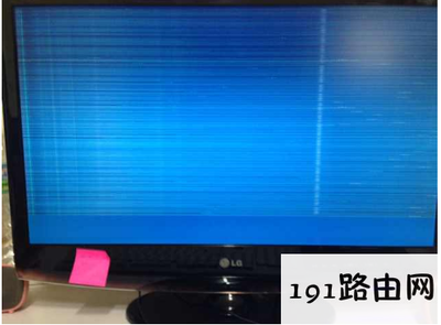 为什么电脑上有条纹