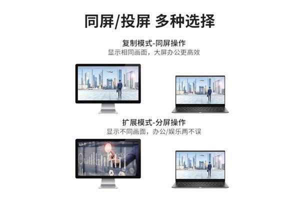 电脑双屏 同样画面