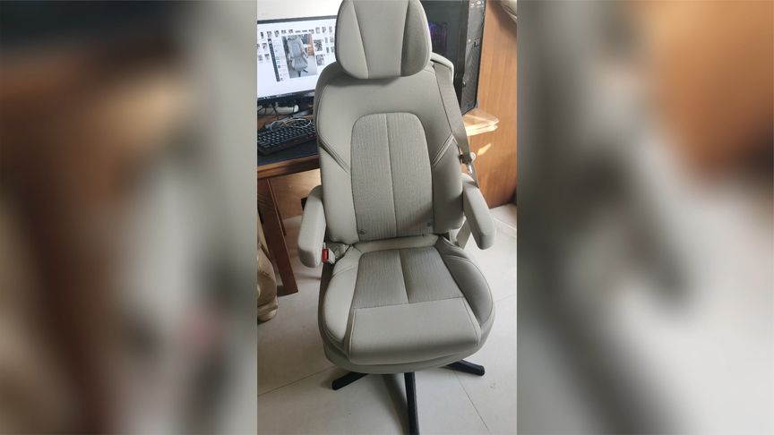 Diy电脑椅座套