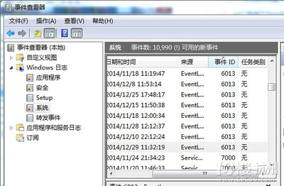 电脑记录事件id