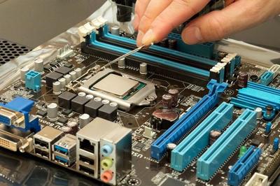 组装电脑主机cpu