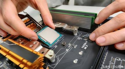 组装电脑主机cpu
