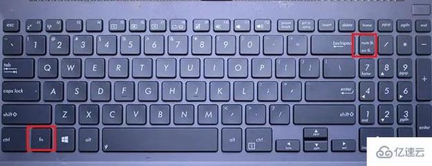 电脑键盘变成数字