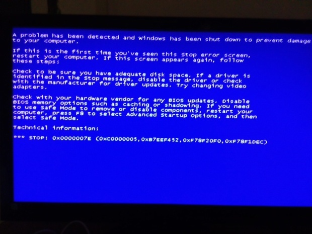 电脑突然pci 蓝屏
