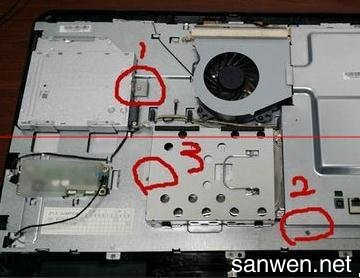 怎么拆开电脑