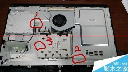 电脑一体机拆机