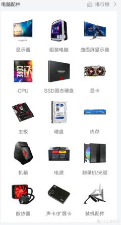 京东电脑配件品类日