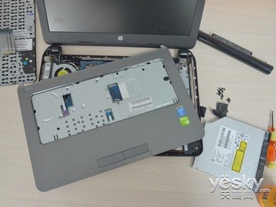惠普笔记本电脑拆解