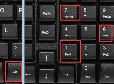 电脑打出数字