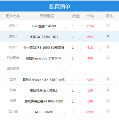 办公电脑配置及理由