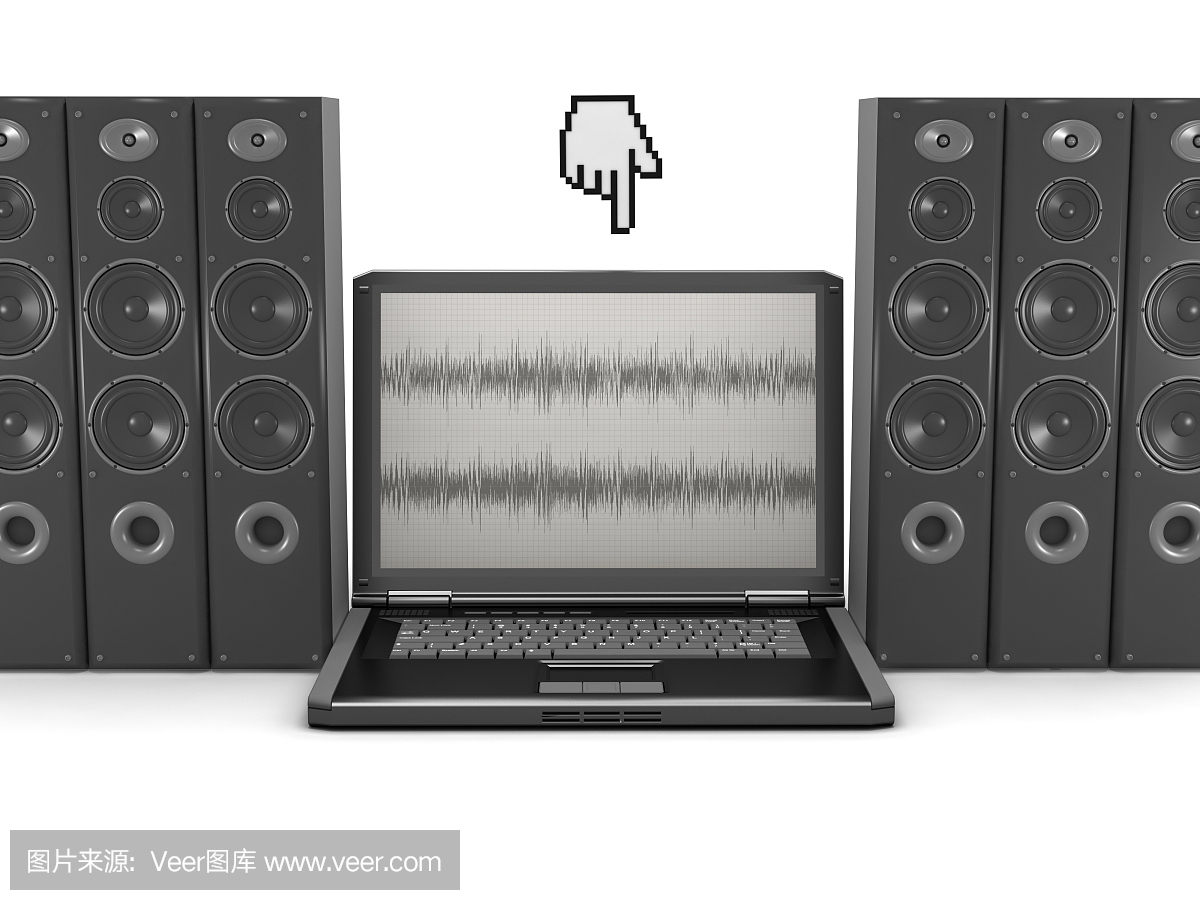 电脑低音炮有杂音